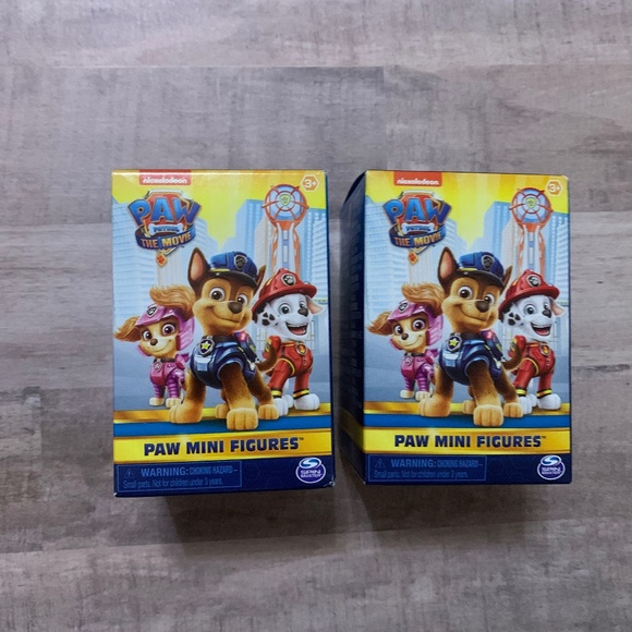 Paw Patrol Mini Figures Mystery Box 2pk - Picture 1 of 4